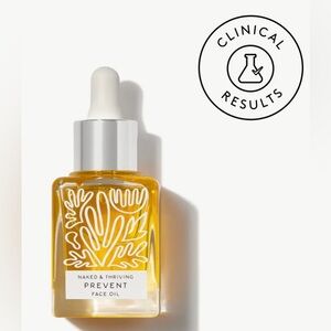 Naked and Thriving- Prevent facial oil- travel size (new)
